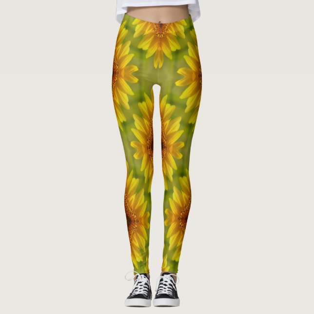 Delighted Sunflowers.... Leggings (Front)