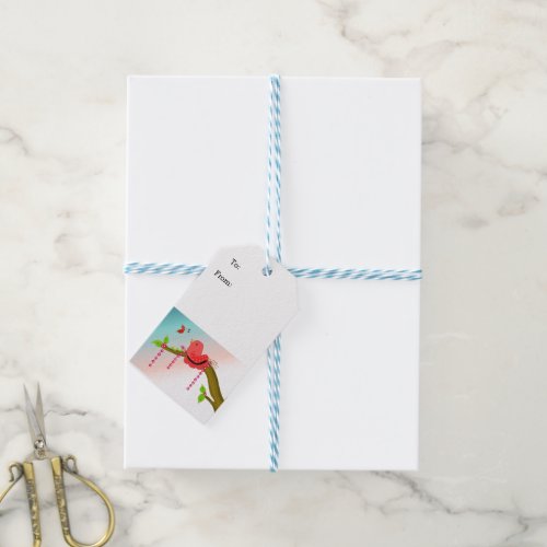 Delightful Birdie Gift Tags