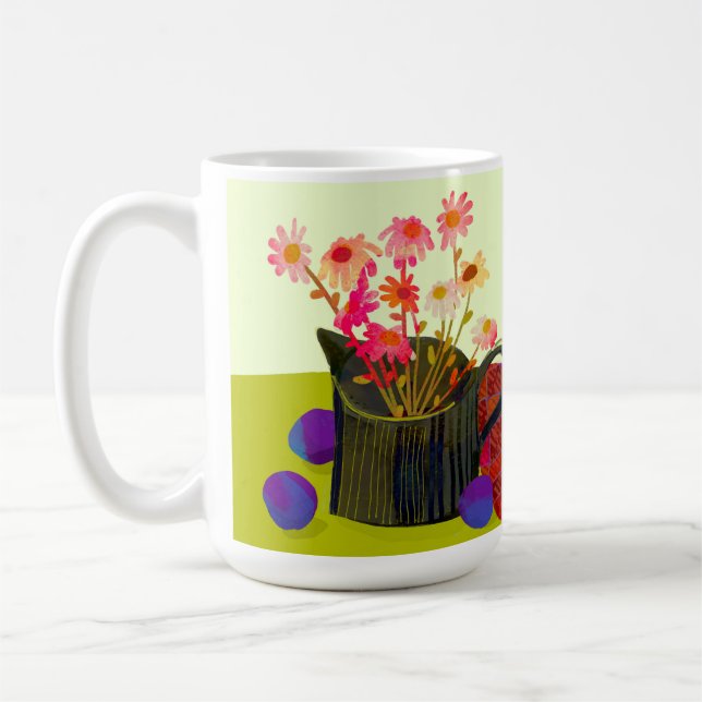 Delightful Daisies Mug (Left)