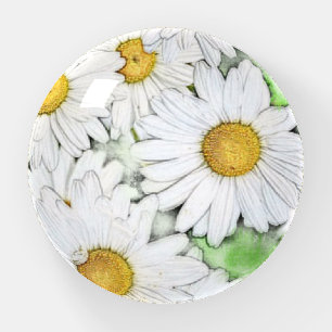 Delightful daisy paperweight