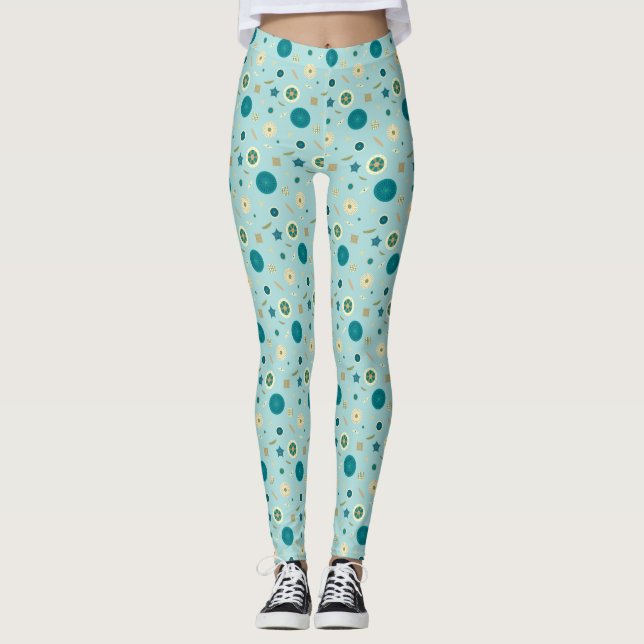 Delightful Diatoms Leggings (Front)