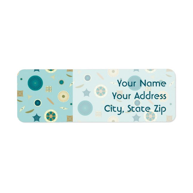 Delightful Diatoms Return Address Label (Front)