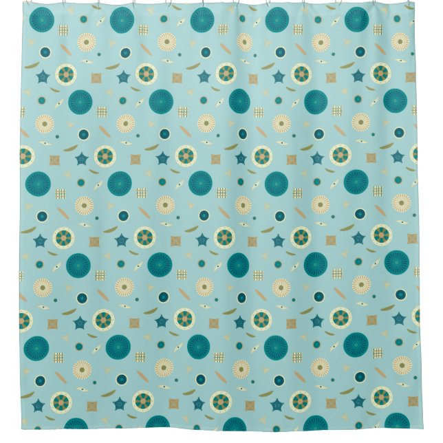 Delightful Diatoms Shower Curtain (Front)