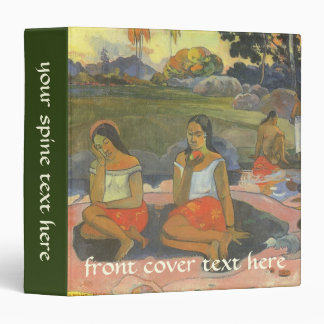 Delightful Drowsiness by Paul Gauguin, Vintage Art Binder