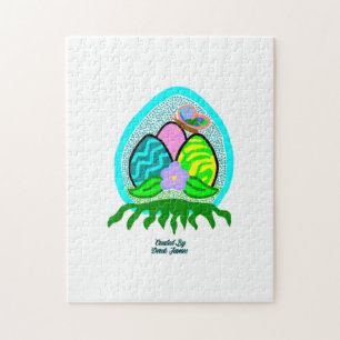 Delightful Easter Eggs Puzzle 28 cm x 35.5 cm