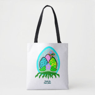 Delightful Easter Eggs Tote Bag