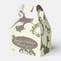 Delightful Floral 30th Anniversary Favor Box | Zazzle