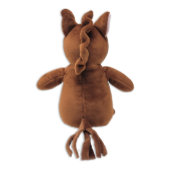 Delightful High-Quality Brown Horse 6" Plushie (Back)