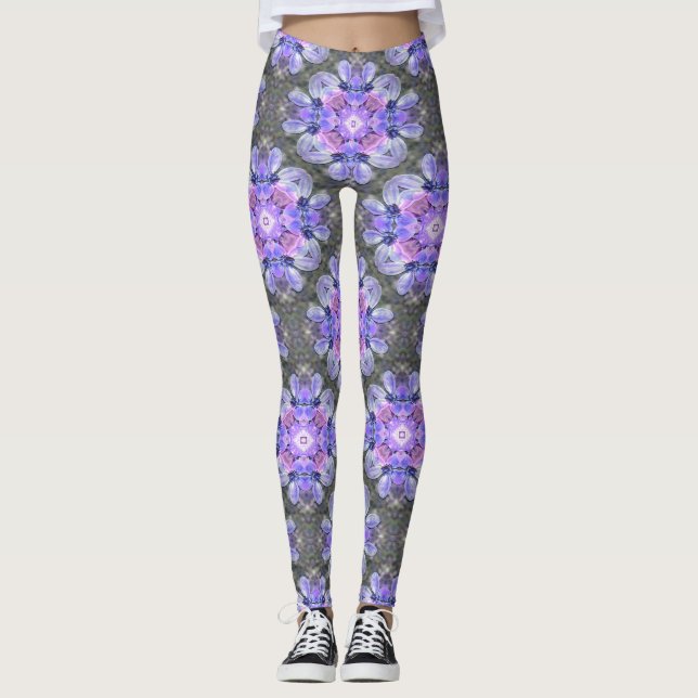 Delightful Lavender... Leggings (Front)