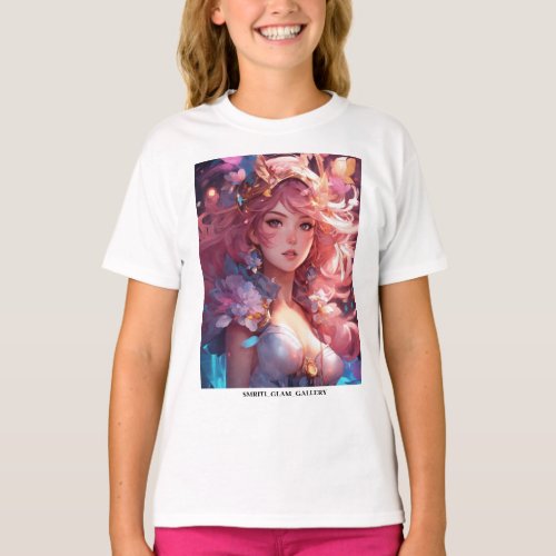 Delightful Princess Prints for Little Divas T_Shirt