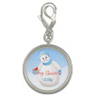 Delightful Snowman and Cardinal Bird Christmas