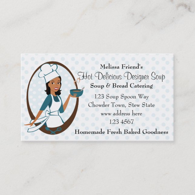 Delightful Soup Business Card (Front)