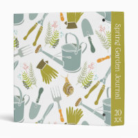 Garden Journal & Seed Packet Organizer 3 Ring Binder