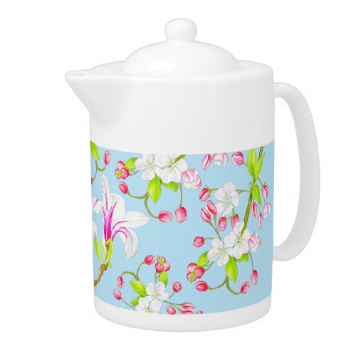Delightful Spring on a Teapot MC
