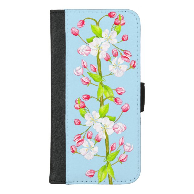 Delightful Spring on an iPhone Wallet Case (C) (Front)