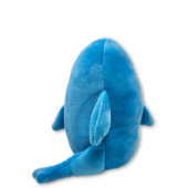 Delightful Squishy Blue Dolphin 6" Plushie (Back)