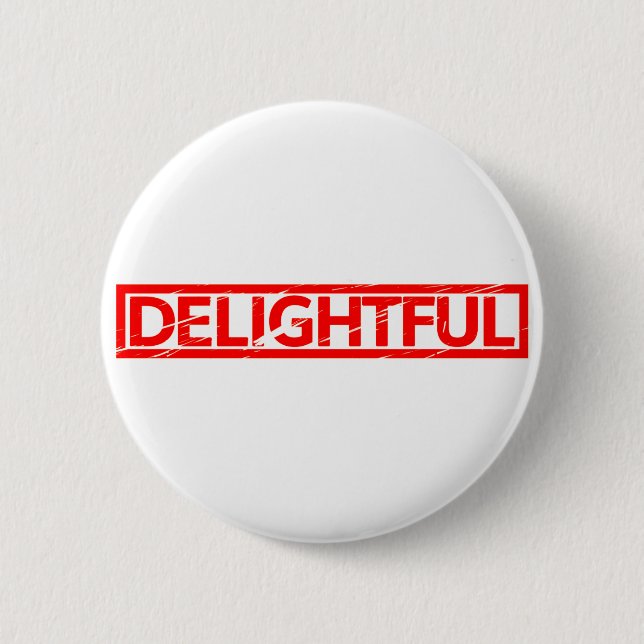 Delightful Stamp Button (Front)