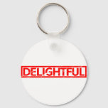 Delightful Stamp Keychain