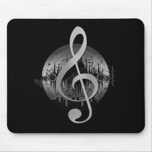 Delightful Tune - Silver Mouse Pad