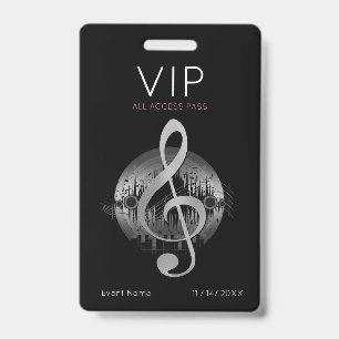 Delightful Tune VIP All Access Badge