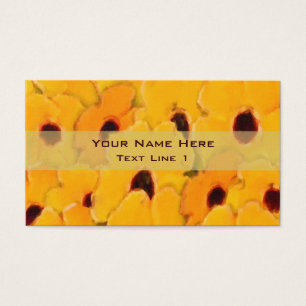 Delightful Yellow Daisies Floral Art