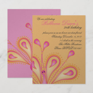 Delightfully Feathered! Invitation