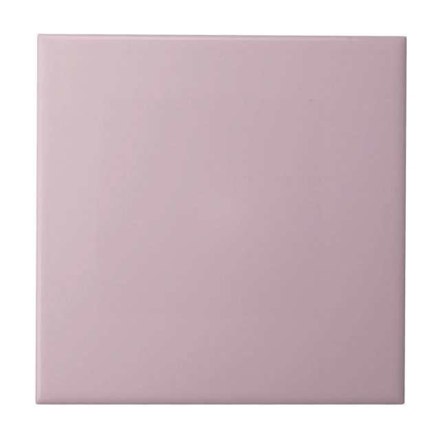 Delightfully Pink Square Kitchen and Bathroom Ceramic Tile (Front)