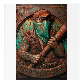 Delije Sever 1989 Embossed Acrylic Print