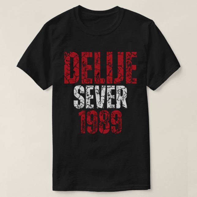 Delije Sever 1989 T-Shirt (Design Front)