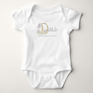 Delilah baby girls name meaning monogram hearts bodysuit