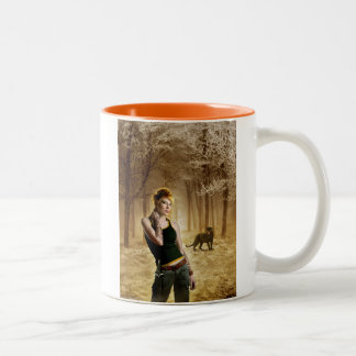 Delilah: I HAZ CATTITUDE Two-Tone Coffee Mug