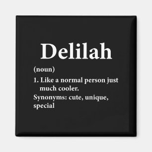 Delilah Name Definition Magnet