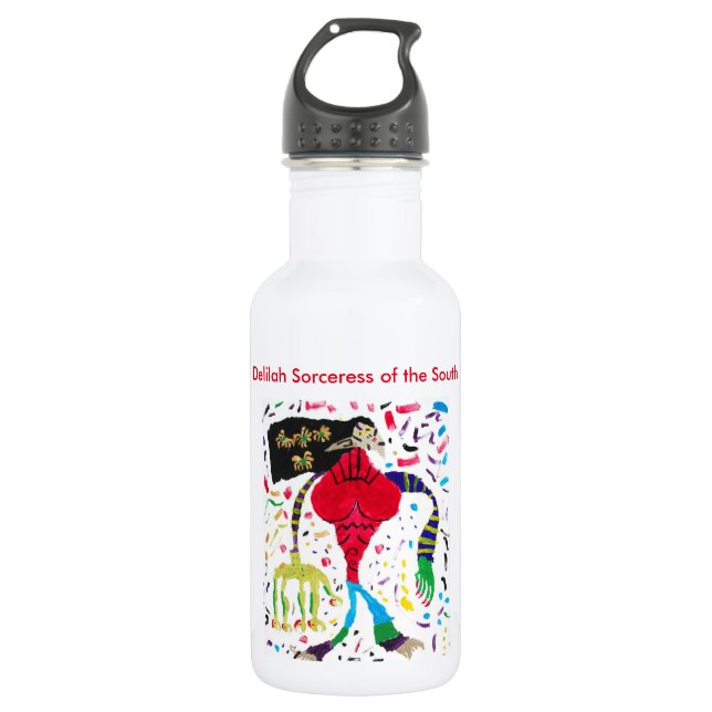 Delilah Sorceress of the South Stainless Steel Water Bottle (Front)