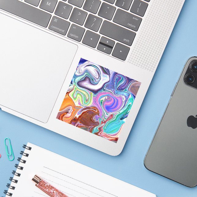 Delirious Sticker (Laptop w/ iPhone)