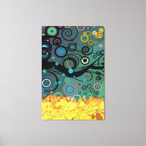 Delirium _ Abstract Art Canvas Print