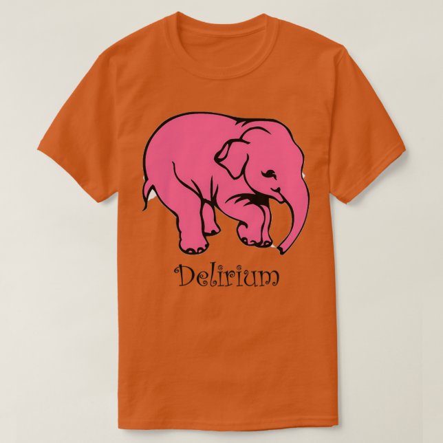 Delirium Beer T-Shirt (Design Front)