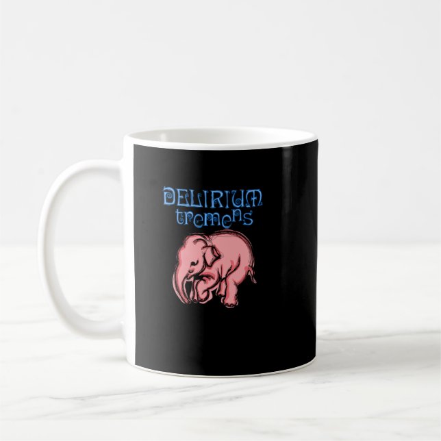 Delirium Pink Elephant POP  Coffee Mug (Left)