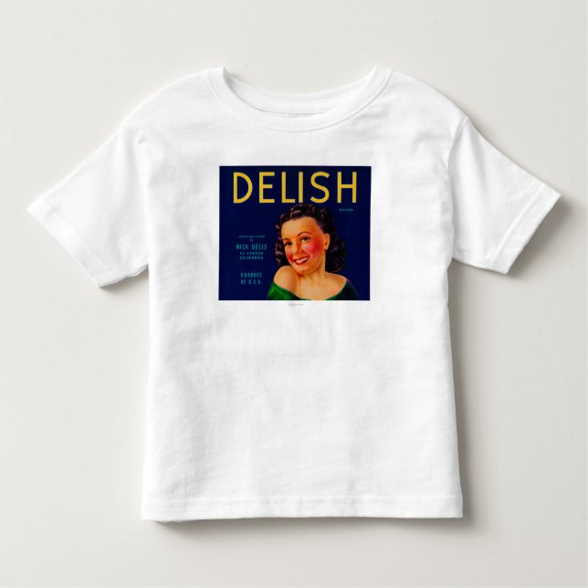 Delish Orange LabelEl Centro, CA Toddler T-shirt (Front)