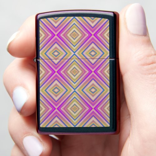 Delish Purple Alternative Diamond Pattern Zippo Lighter