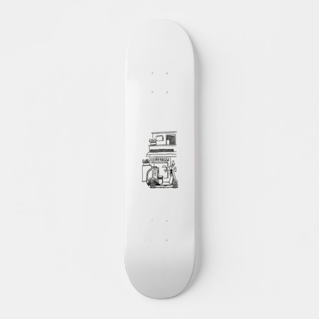 deliver bike in japan skateboard (Front)