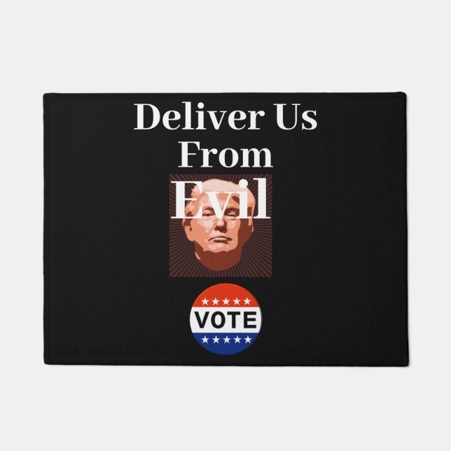 Deliver Us From Evil Doormat (Front)