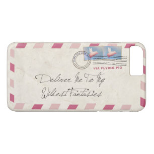 Deliver Yourself Via Flying Pig iPhone 8 Plus/7 Plus Case
