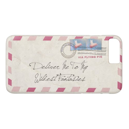 Deliver Yourself Via Flying Pig iPhone 8 Plus7 Plus Case