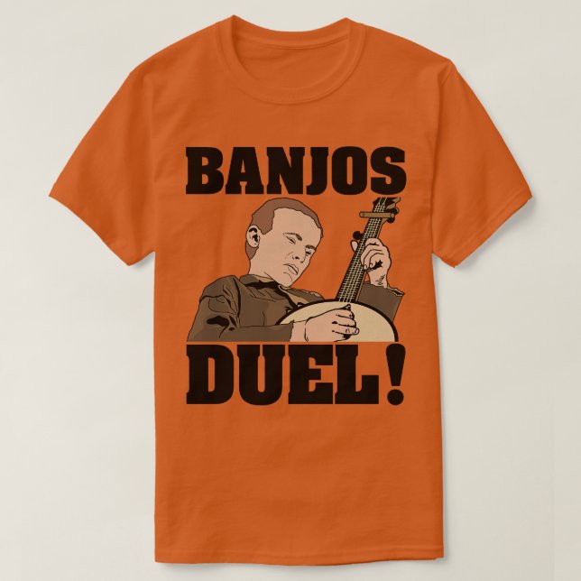 Deliverance Banjos Duel T-Shirt (Design Front)
