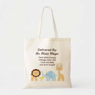 Delivered by Doctor New Arrival Baby Bag