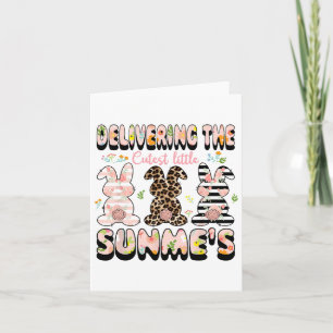Delivering The Cutest Bunnies Labor And Delivery N Card