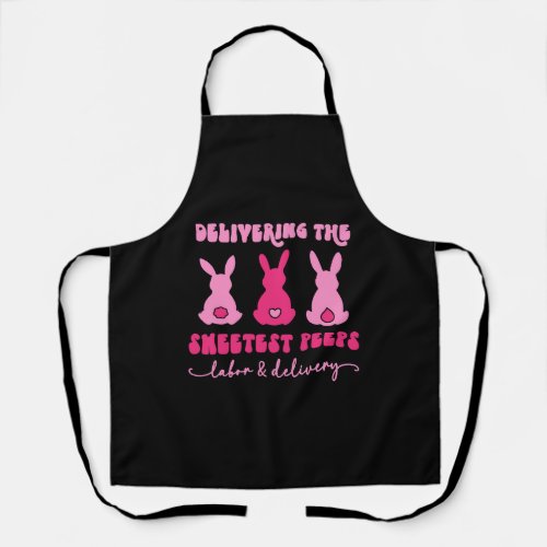 Delivering The Sweetest Bunnies Labor Delivery  Apron