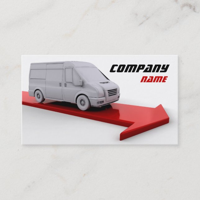 Delivery Company Business Card (Front)