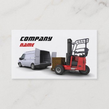 Delivery Company Business Card by Kjpargeter at Zazzle