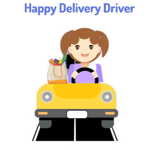 Delivery Driver Happy Delivering T-Shirt